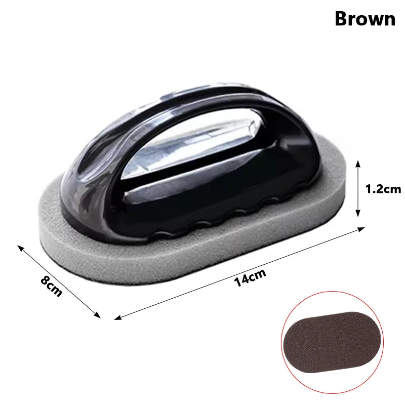 Magic Emery Eraser Sponge with Handle for Rust & Stains