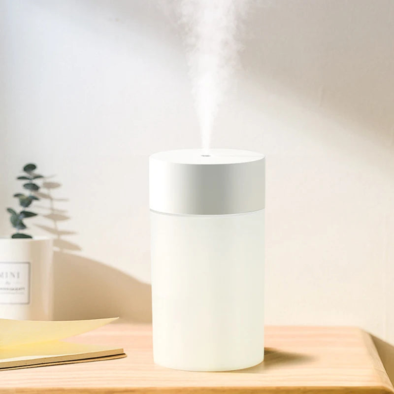 USB Mini Air Humidifier & Aroma Diffuser with LED