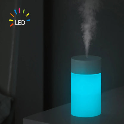 USB Mini Air Humidifier & Aroma Diffuser with LED
