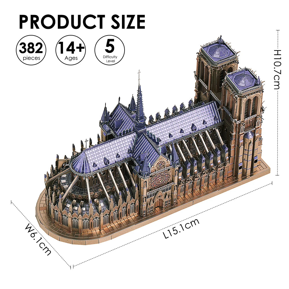 Piececool 3D Metal Puzzles Jigsaw
