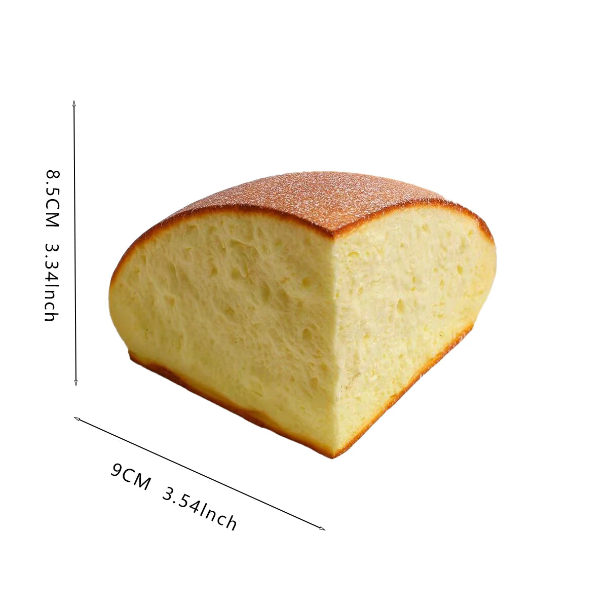Bread Squishy Fidget Toy