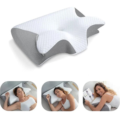 Memory Foam Cervical Support Pillow for Neck Pain