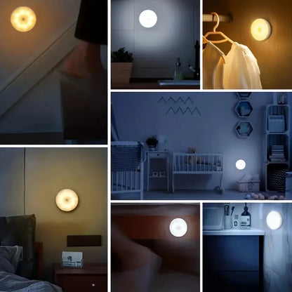 Motion Sensor LED Night Light for Bedroom & Stairs