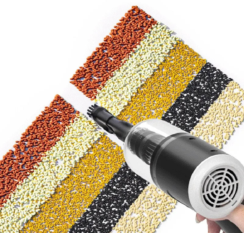9000Pa Wireless Car Vacuum Cleaner – Wet & Dry, USB Rechargeable