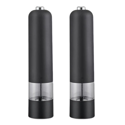Electric Salt & Pepper Grinder Set with Light