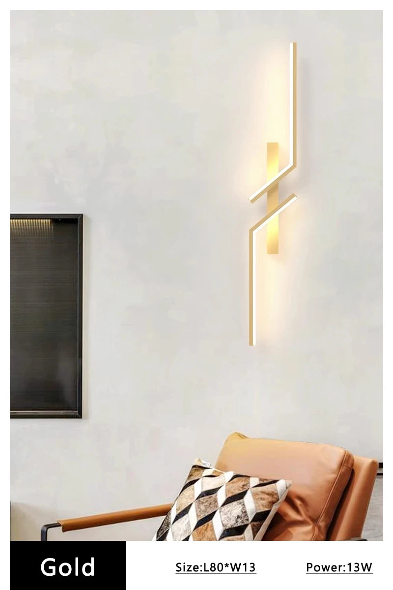 Modern Dimmable LED Bar Wall Lamp
