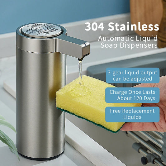 Automatic Touchless Soap Dispenser 270ML Stainless Steel
