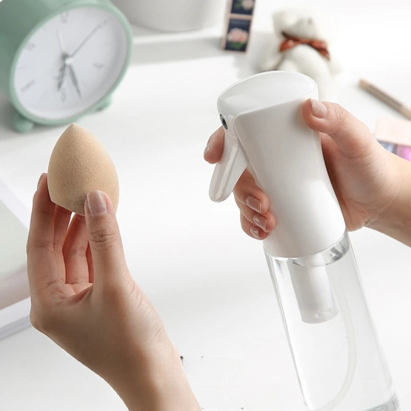 High-Pressure Continuous Mist Spray Bottle for Hair & Makeup
