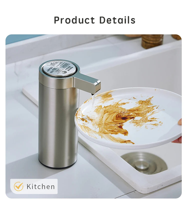 Automatic Touchless Soap Dispenser 270ML Stainless Steel