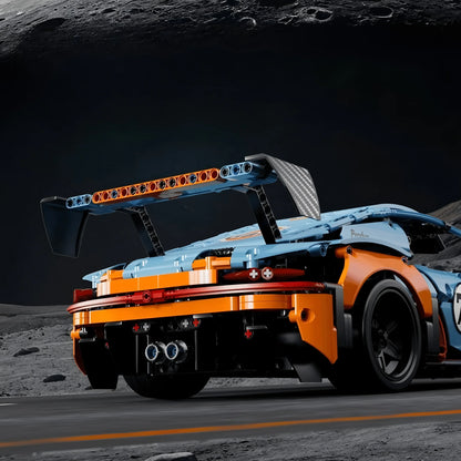 Technical Racing Sport Car Building Blocks