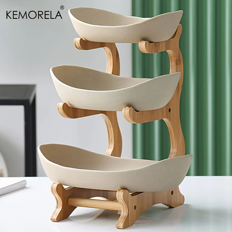 Modern Multi-Layer Fruit & Dessert Stand
