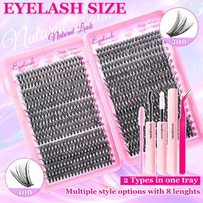 eyelash Extension Kit Fluffy Eyelash