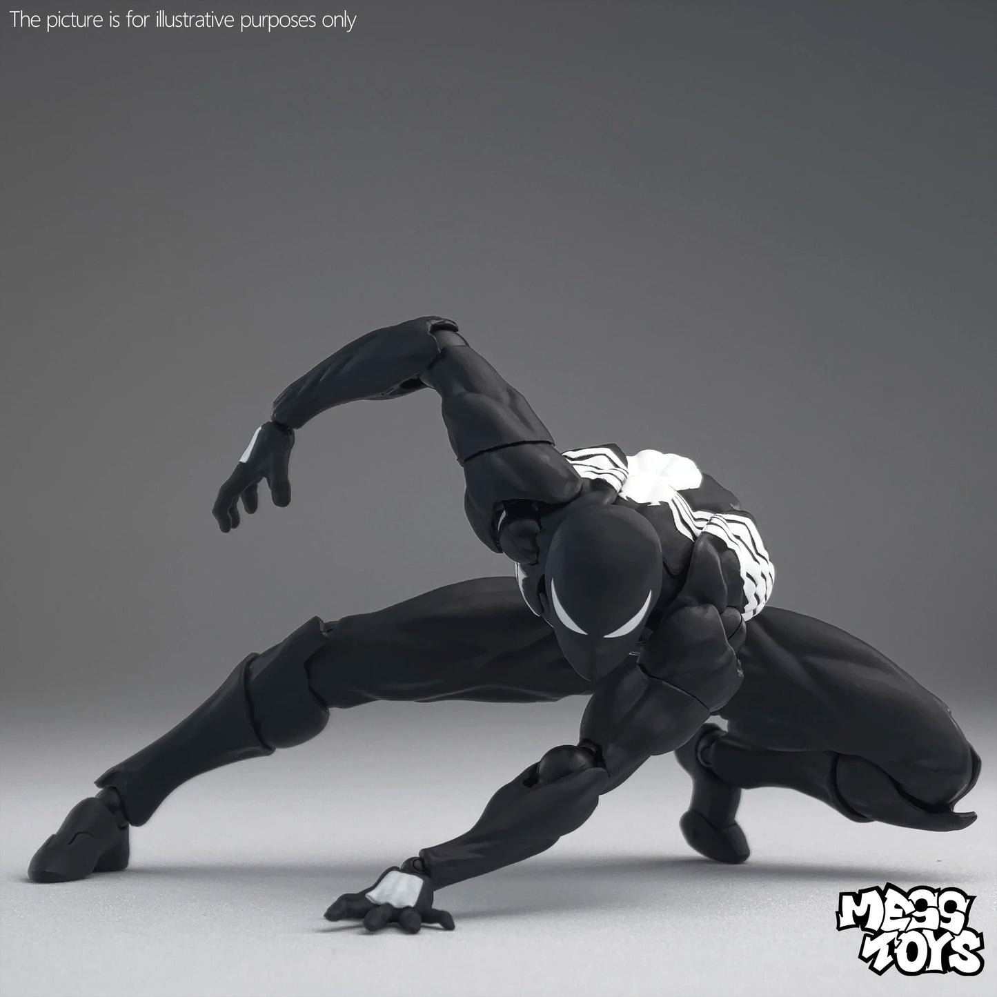 Spiderman Figure Black Suit Action Figure