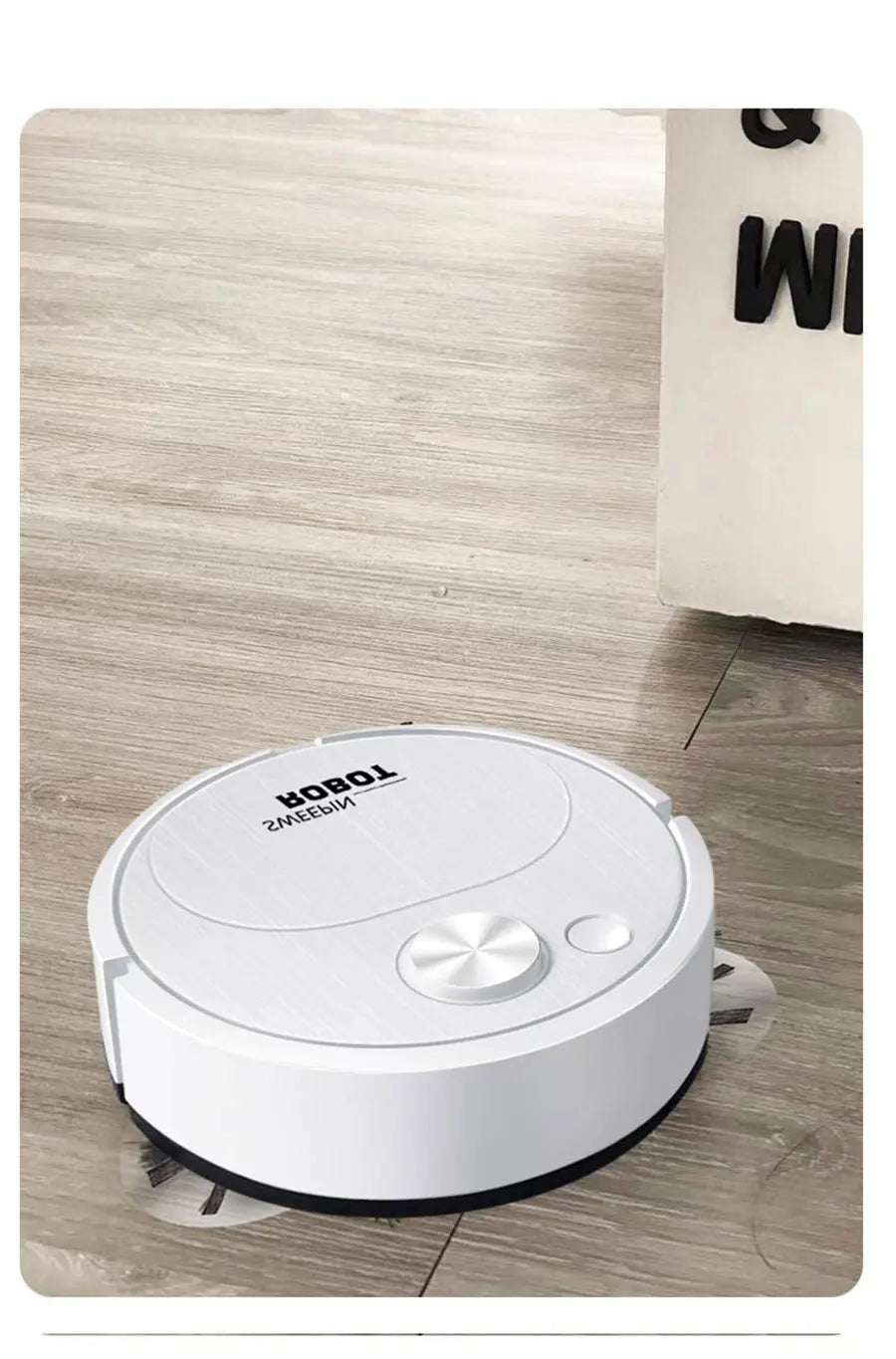 Smart Wireless Robot Vacuum & Mop 3-in-1 1500Pa