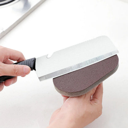 Magic Emery Eraser Sponge with Handle for Rust & Stains