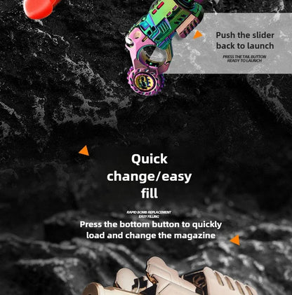 Shell-Ejecting Toy Pistol Set