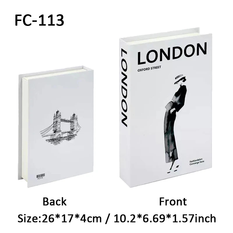 Luxury Decorative Book Box Set