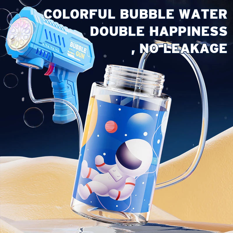 Automatic Space Bubble Blowing Toy