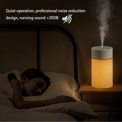 USB Mini Air Humidifier & Aroma Diffuser with LED