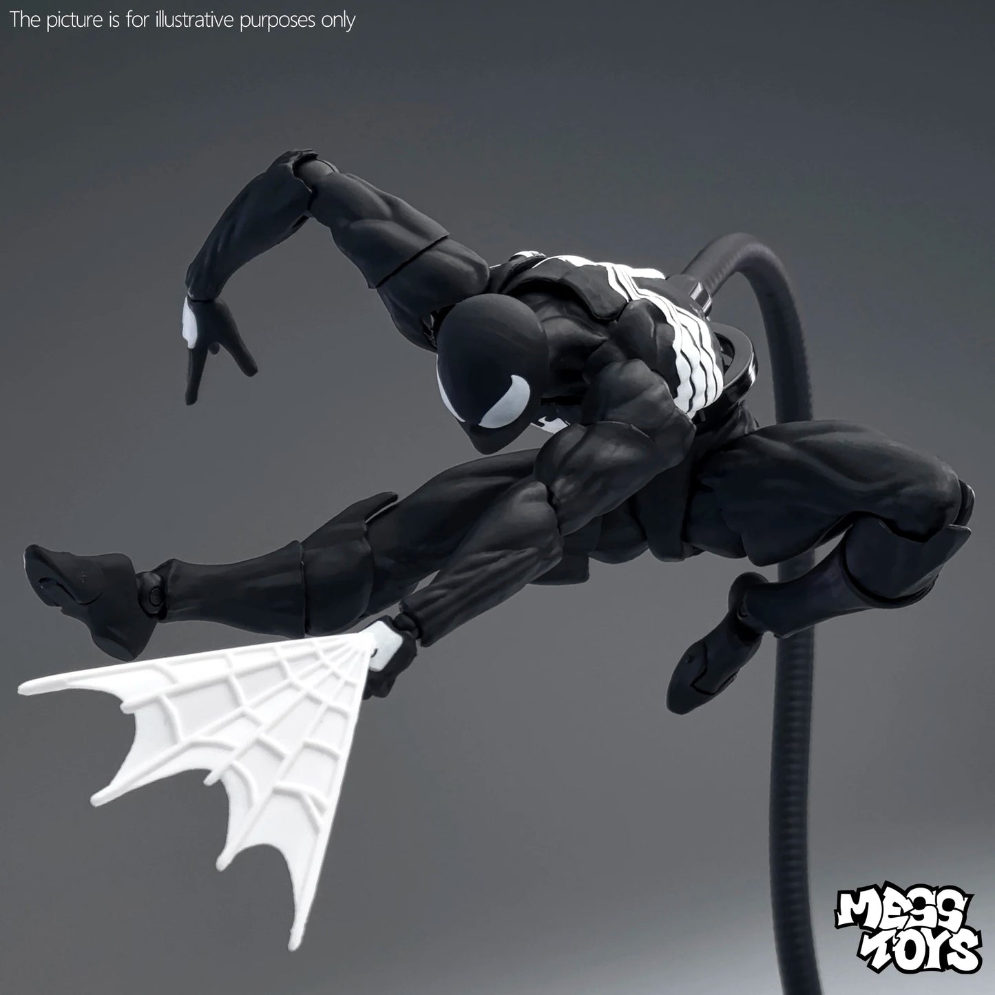 Spiderman Figure Black Suit Action Figure