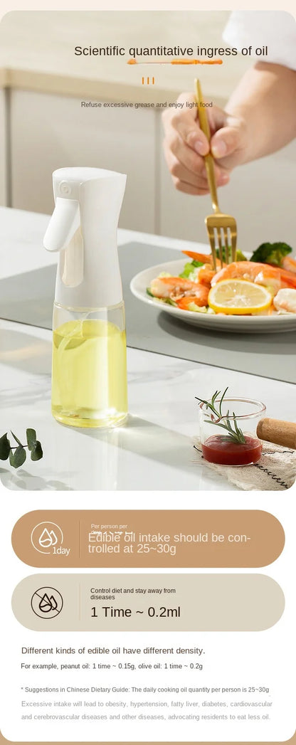 Refillable Olive Oil Mist Sprayer for Air Fryer & Cooking