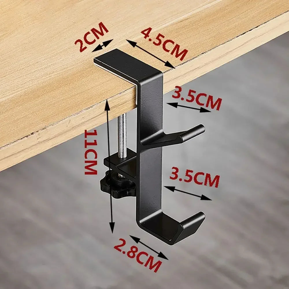 Universal Metal Headphone Stand & Storage Rack