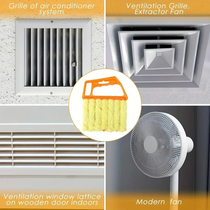 Detachable Washable Blind Cleaning Duster Brush