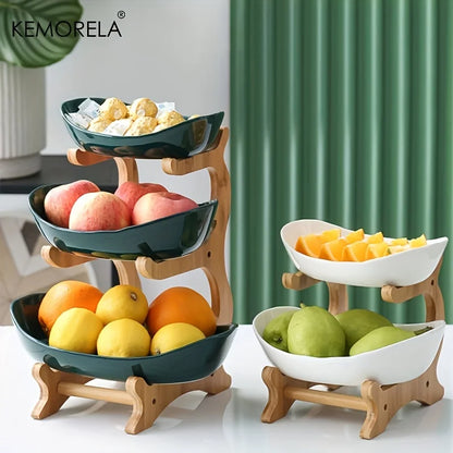 Modern Multi-Layer Fruit & Dessert Stand