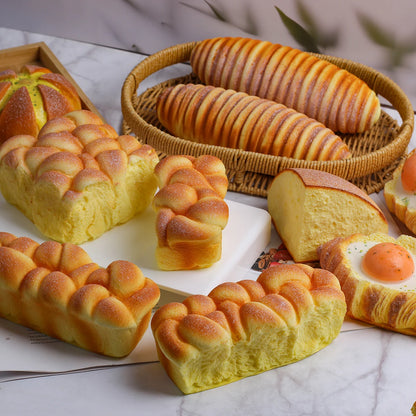 Bread Squishy Fidget Toy