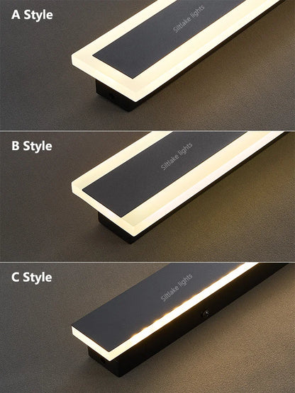 LED strip background wall lamp