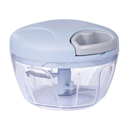 Manual Meat Mincer & Garlic Chopper with Rotating Crusher