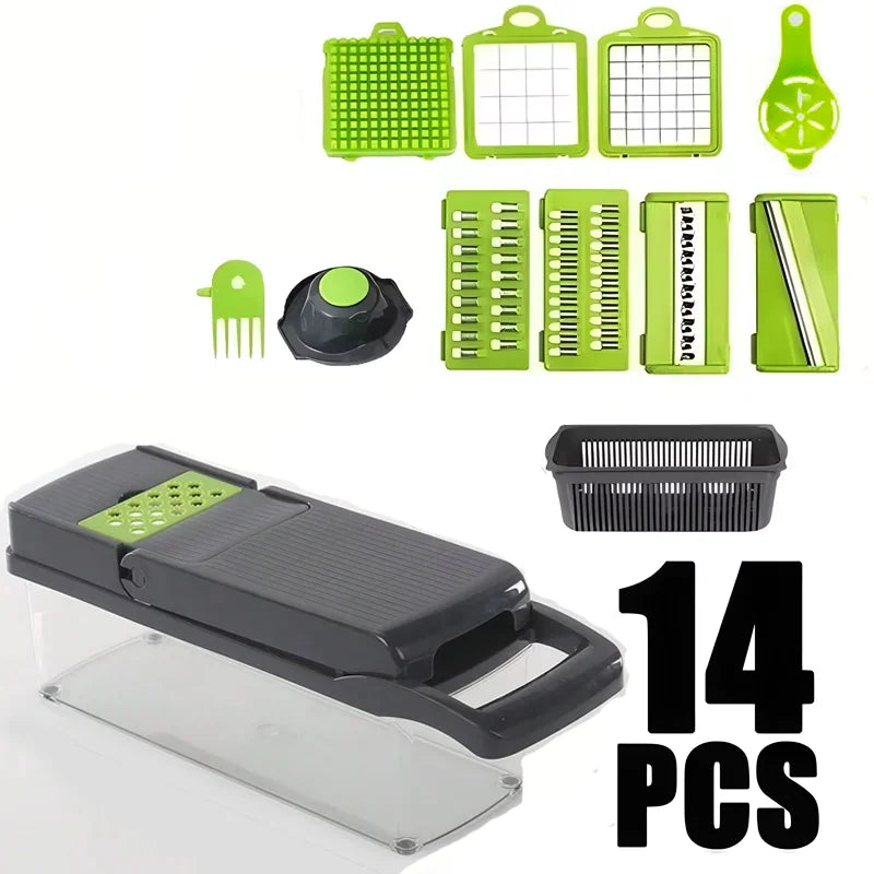 Multi-function Vegetable Chopper Slicer & Dicer Set