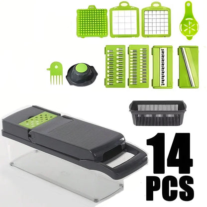 Multi-function Vegetable Chopper Slicer & Dicer Set