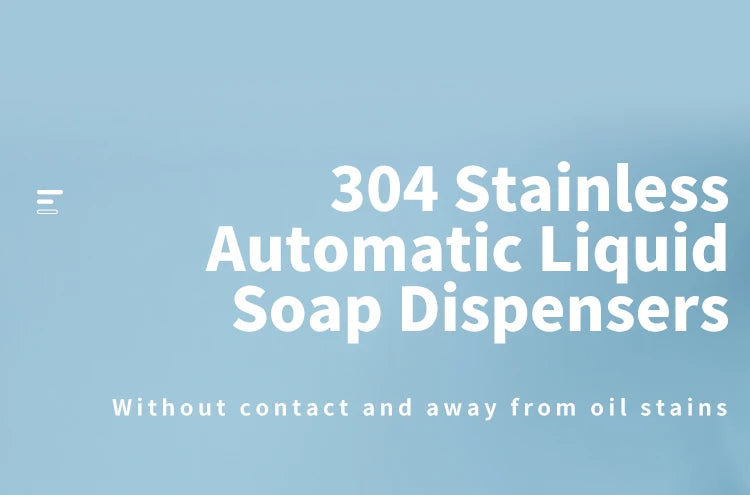 Automatic Touchless Soap Dispenser 270ML Stainless Steel