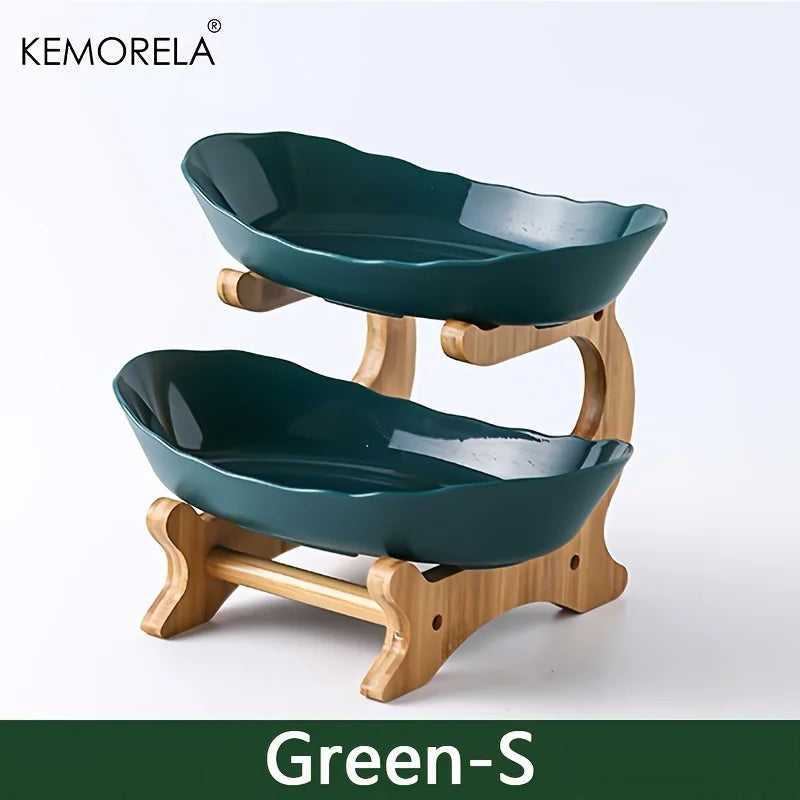 Modern Multi-Layer Fruit & Dessert Stand