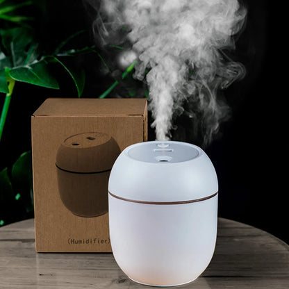 Silent USB Aroma Humidifier with Color LED Light
