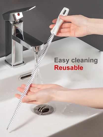 Flexible Drain Clog Remover & Sink Cleaning Brush