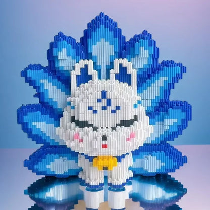 3695-Piece Nine-Tailed Fox Building Blocks