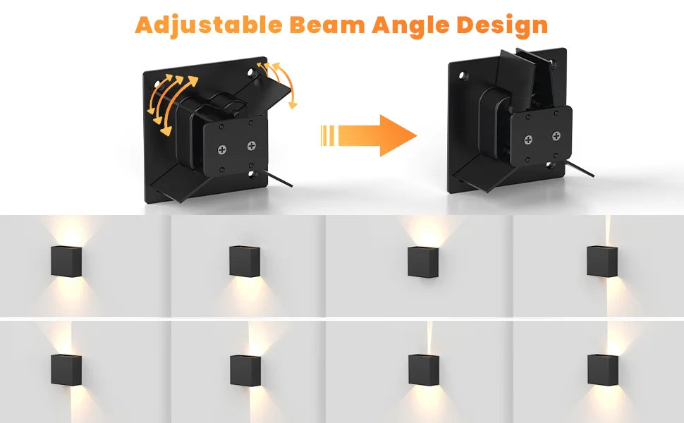 Modern Waterproof LED Wall Sconce Light