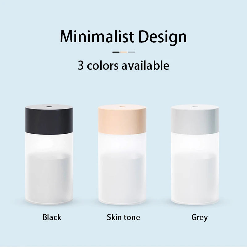 USB Mini Air Humidifier & Aroma Diffuser with LED