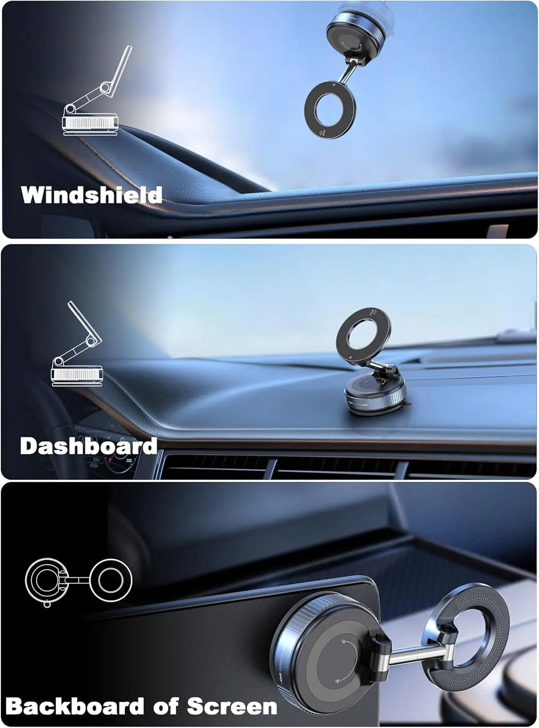 MagGrip 360™ Car & Desk Phone Holder