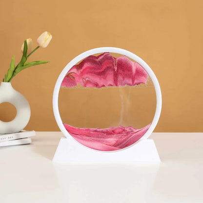 Deep Sea Moving Sand Art Glass Picture