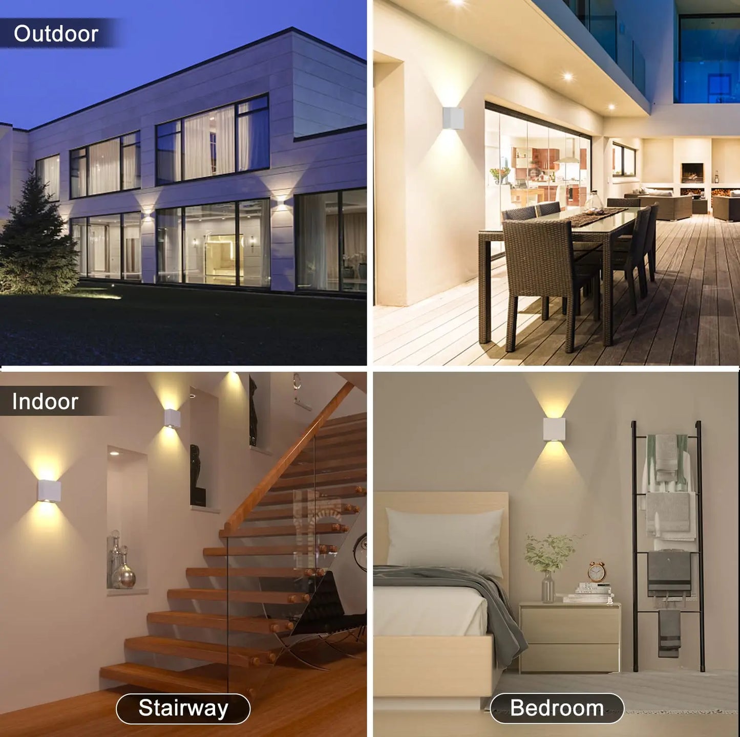 Modern Waterproof LED Wall Sconce Light