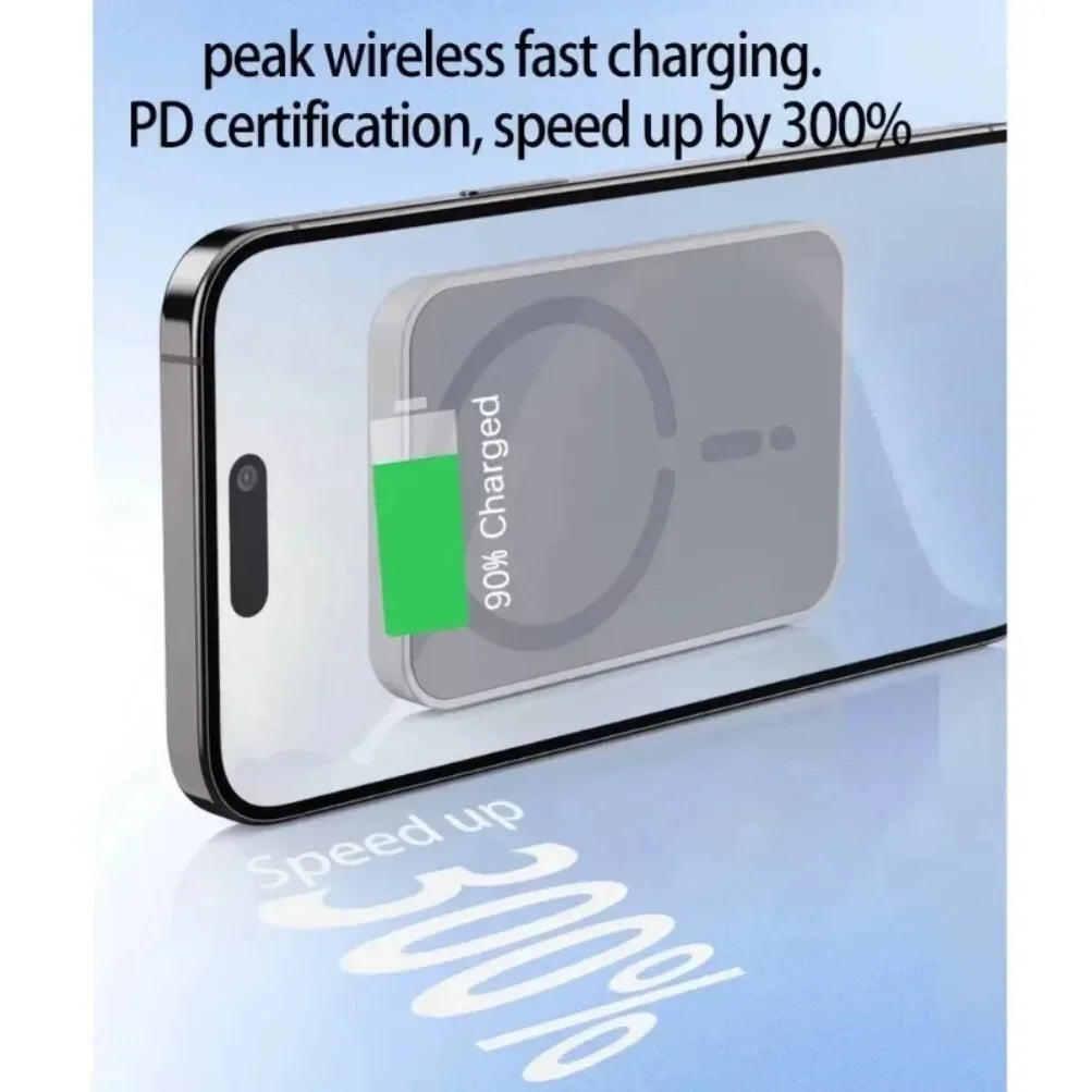 Magnetic Car Phone Holder & 30W MagSafe Wireless Charger