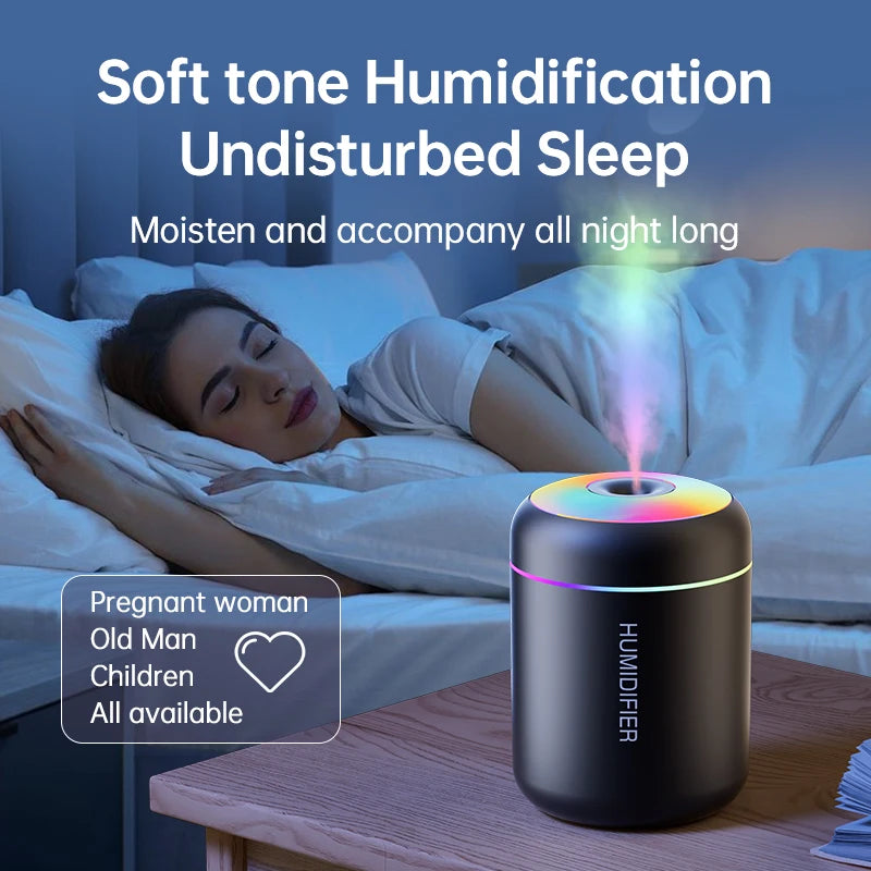 180ML Mini USB Aroma Humidifier & Diffuser