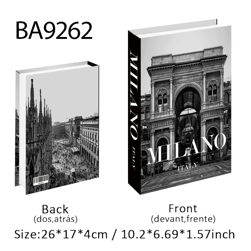 Luxury Decorative Book Box Set