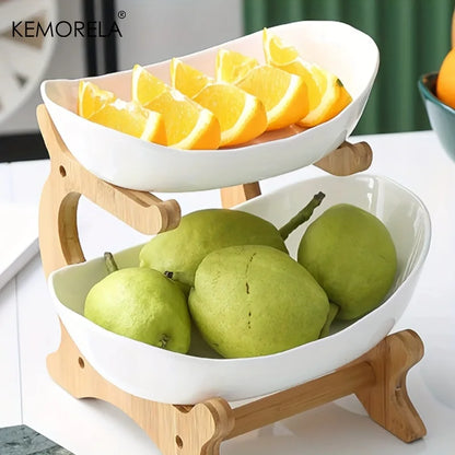 Modern Multi-Layer Fruit & Dessert Stand