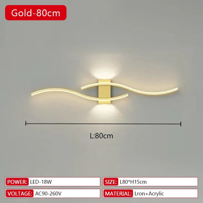 Modern Dimmable LED Bar Wall Lamp