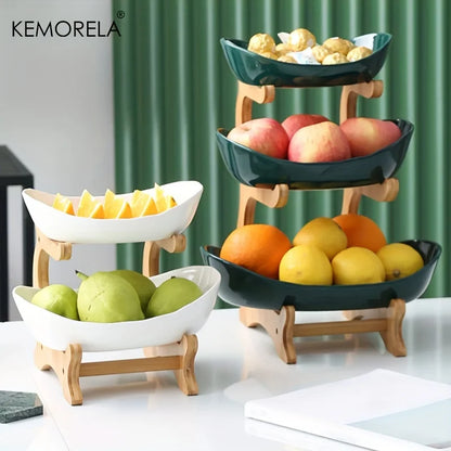 Modern Multi-Layer Fruit & Dessert Stand