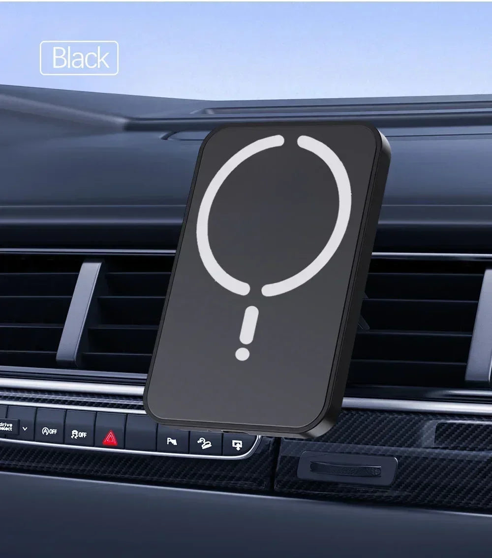 Magnetic Car Phone Holder & 30W MagSafe Wireless Charger